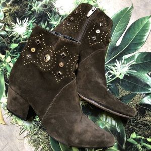 Sigerson Morrison Cailyn Studded Ankle Boot 10